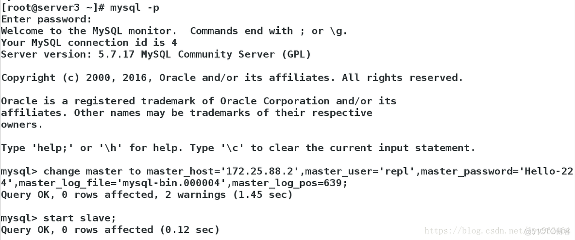 change mysql 主从复制 mysql实现主从复制_change mysql 主从复制_19