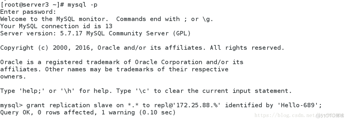 change mysql 主从复制 mysql实现主从复制_数据库_34