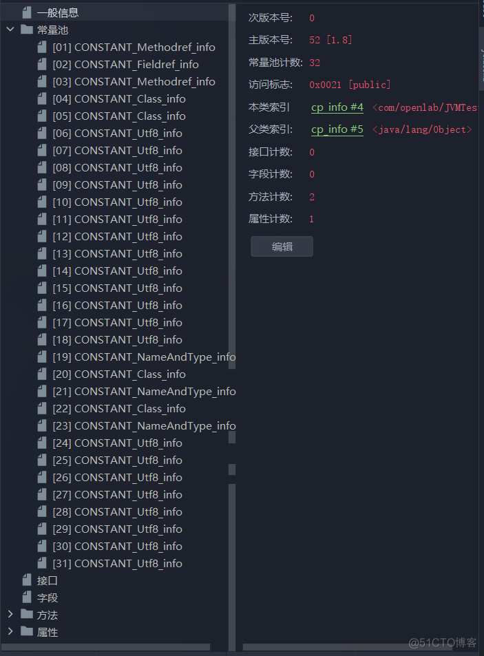 class信息放在内存哪的 java class文件存放在哪里_字段_04