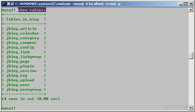 dos mysql登录 windows登录mysql命令_dos mysql登录_04