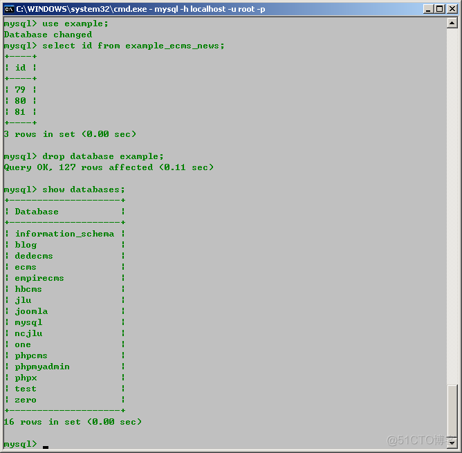 dos mysql登录 windows登录mysql命令_MySQL_08