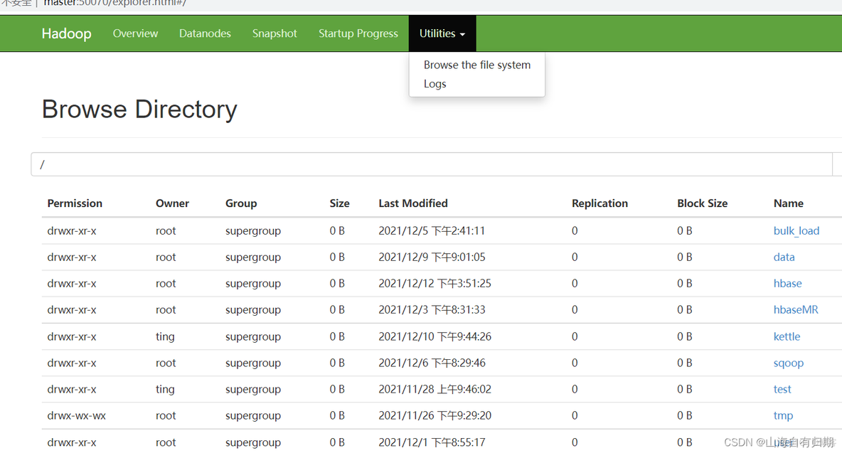 hadoop hdfs 详解 hadoop hdfs命令_后端