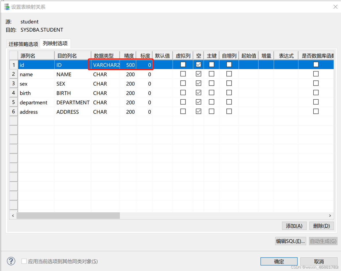 mysql数据库 DBeaver 迁移人大金仓数据库 mysql数据库迁移到达梦_java_03