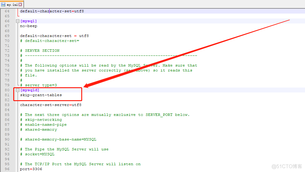 mysql restore 跳过错误 mysql跳过权限检查_database_02