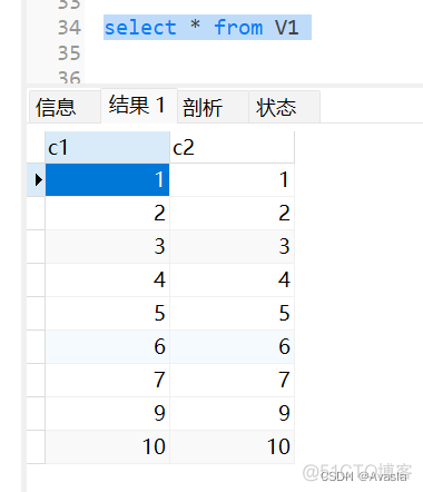 mysql视图不能写注释 mysql视图可以修改吗_sql_05