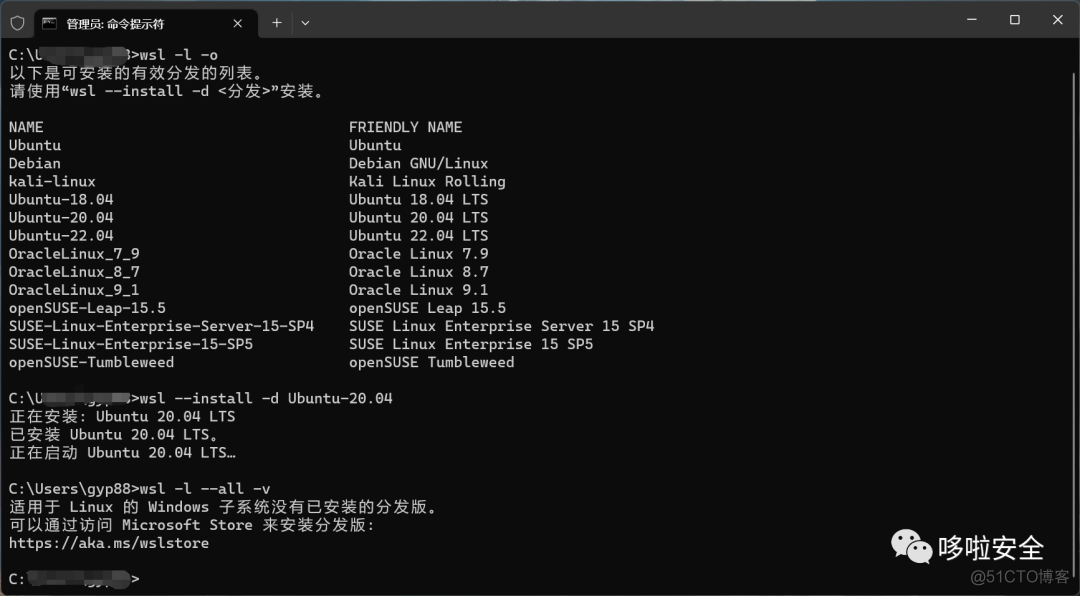 Windows11 wsl2安装Ubuntu-20.04_Windows_05