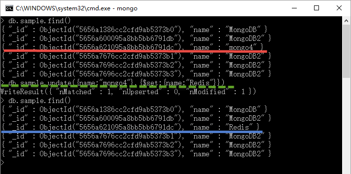 java mongo 更新字段 mongodb更新多个字段_数组_08