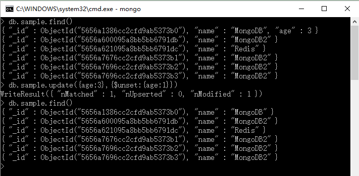 java mongo 更新字段 mongodb更新多个字段_数据_10