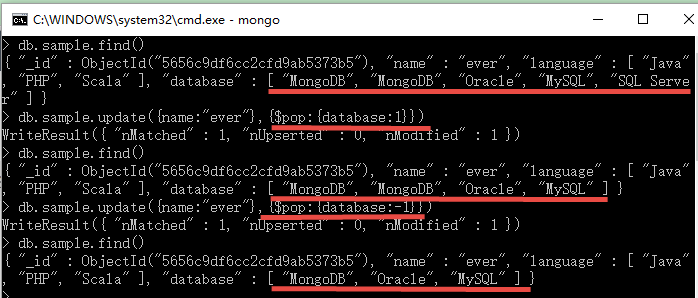 java mongo 更新字段 mongodb更新多个字段_数组_17