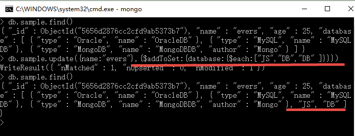 java mongo 更新字段 mongodb更新多个字段_数组_21