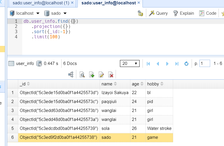 java mongodb创建表 mongodb如何创建表_字段_07