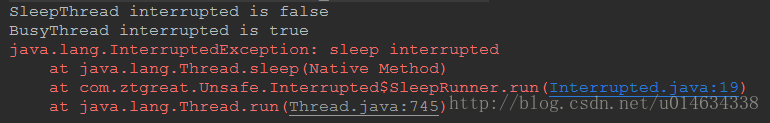 java 可中断套接字 java中断机制_线程