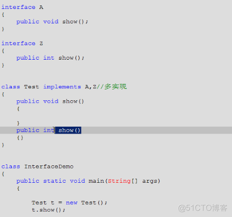 java 多实例 java 多实现_子类_03