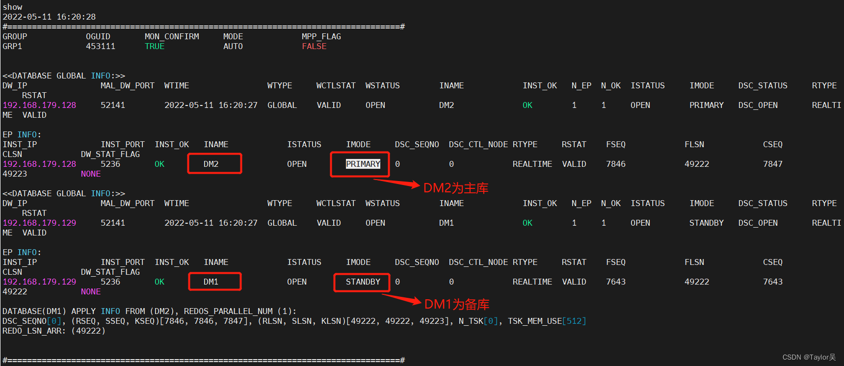 java主从如何切换 java主从切换达梦数据库_重启_19