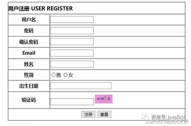 java 实现form表单请求 java创建form表单_Java_02