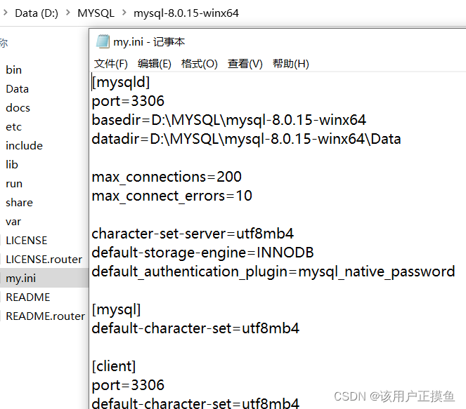 mysql8 配置文件详细配置 mysql8.0怎么配置_mysql8 配置文件详细配置_07