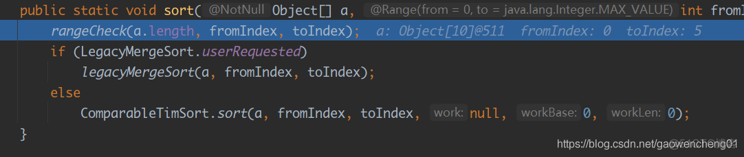 java 按顺序排列 java sort排序comparator_数组_07