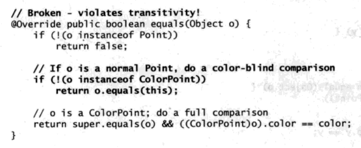 java 类覆盖 java覆盖equals方法_java 覆盖equals_11