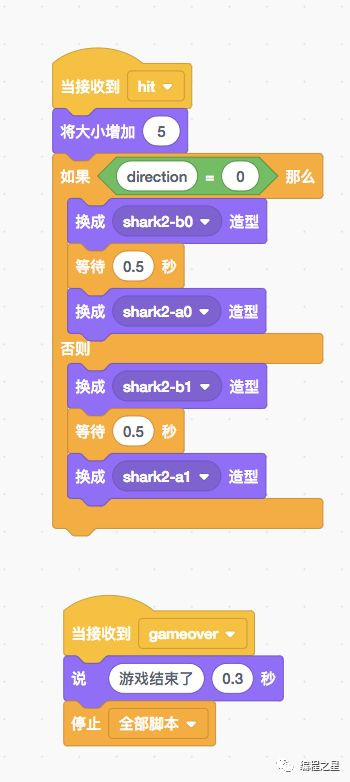 java 饥饿小鱼游戏代码 饥饿鲨鱼小游戏_发送消息_05