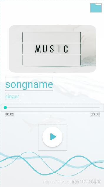 Android音乐播放 android音乐播放器项目_android studio_22