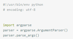 python中命令行参数 python命令行参数argpaser_可选值