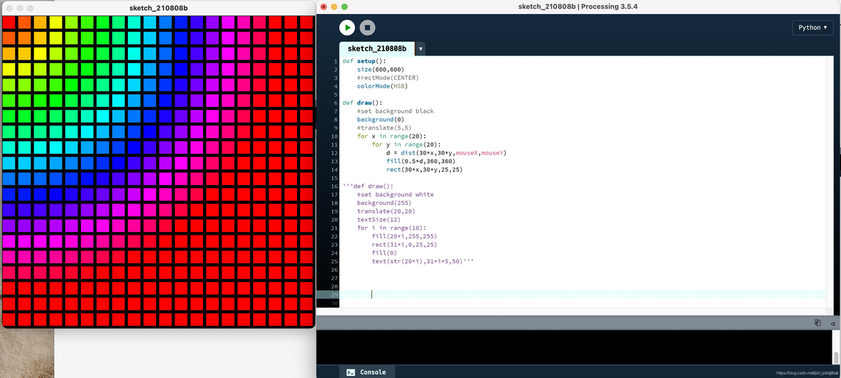 processing和python哪个难 processing与python_ci_07