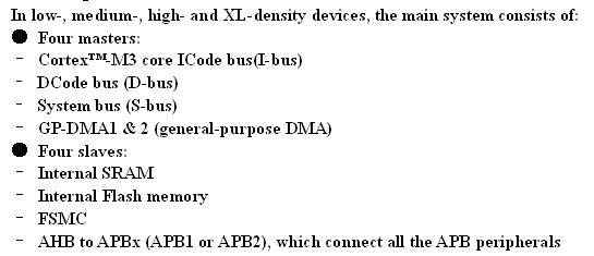 stm32mcu架构 stm32内部架构_M3_02