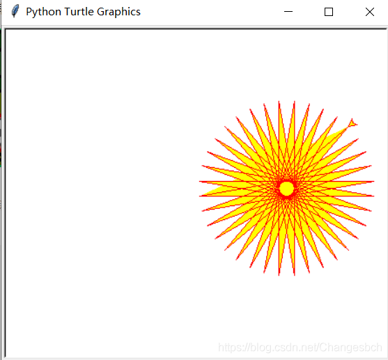 python海龟作图同心圆 python海龟作图画圆弧_python_17