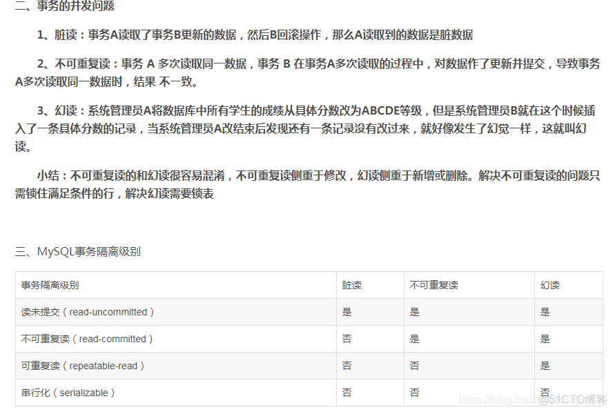 mysql查询事务隔离级别 mysql 事务 隔离级别_不可重复读_03