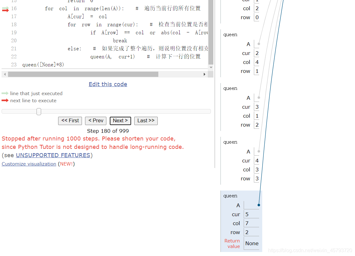 python八皇后穷举法 八皇后问题python解决_八皇后问题