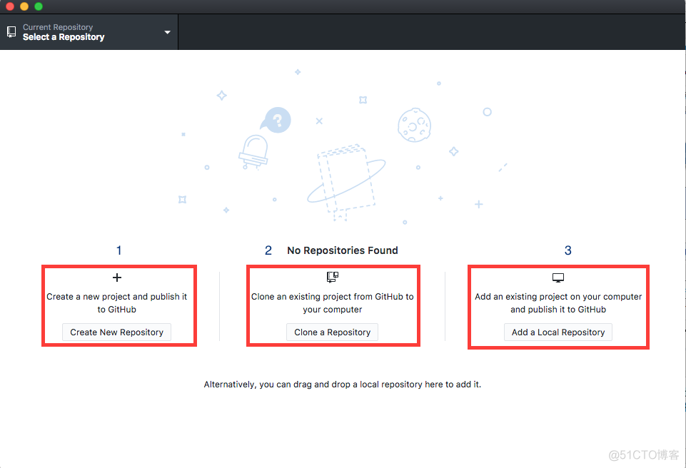 Mac下，如何把项目托管到Github上（Github Desktop的使用）_客户端_02