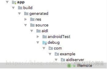 java生成的AI图不清晰怎么修改 aidl生成的java文件_Server