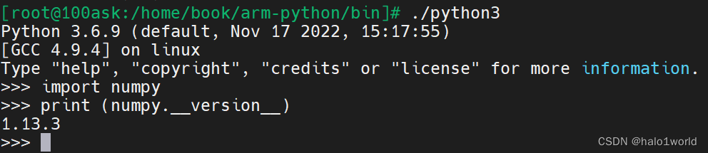 arm 源码安装python arm怎么运行python_numpy_05