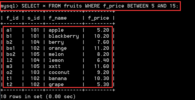 mysql 在一个库中查询一个值 mysql查询所有库_字段_08