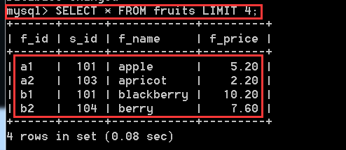 mysql 在一个库中查询一个值 mysql查询所有库_字段_23