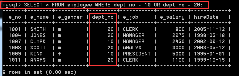 mysql 在一个库中查询一个值 mysql查询所有库_字段名_55