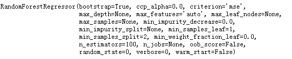 java调用在python中训练好的随机森林模型 python随机森林建模_数据集_14