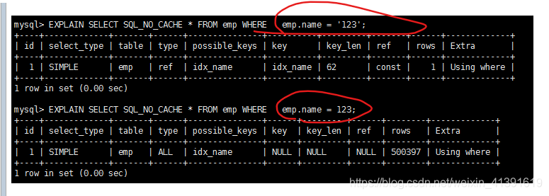 mysql两个表关联update Mysql两个表关联索引怎么走_子查询_10