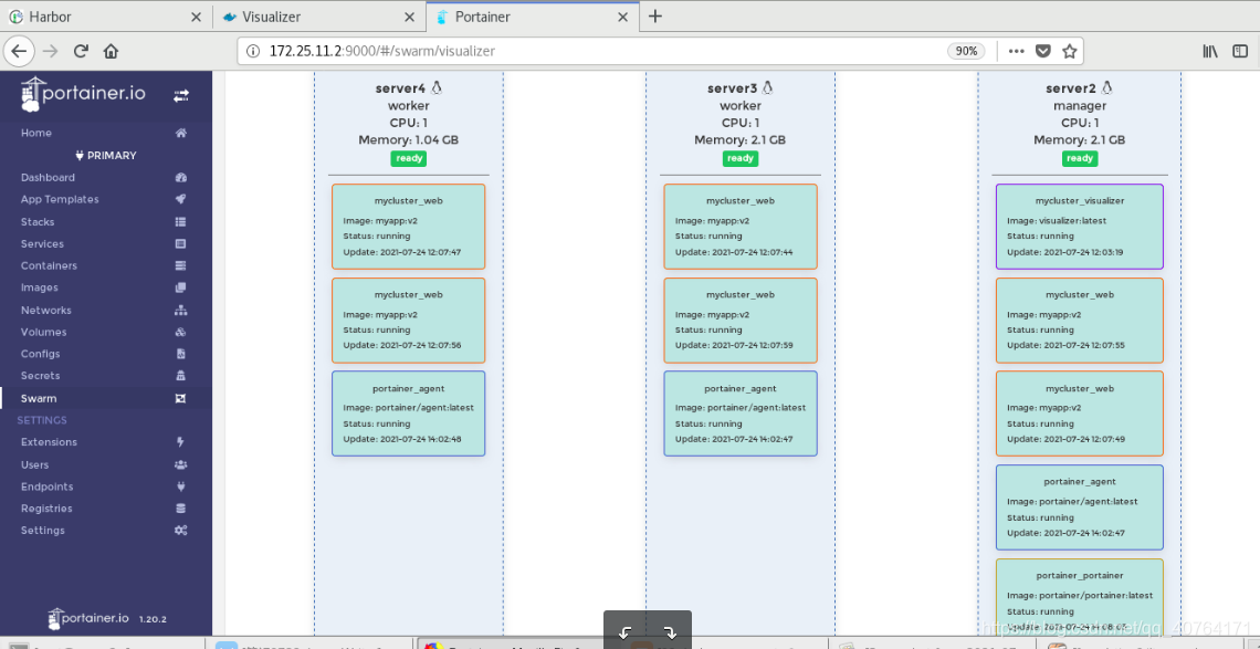 docker 容器 ssh docker 容器 swarm_portainer_53