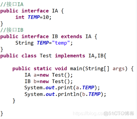 java 接口 定义变量 java接口定义方法_子类_04