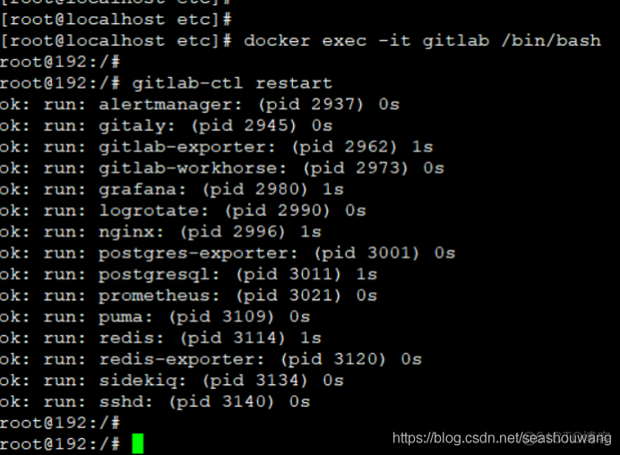 docker gitlab没有root用户 docker gitlab 502_docker_32