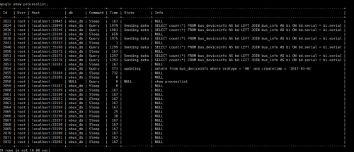 mysql查看占用cpu mysqlcpu占用过高 排查_服务器