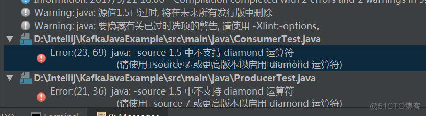 IntelliJ Idea编译报错：请使用 -source 7 或更高版本以启用 diamond 运算符_Intellij Idea diamon