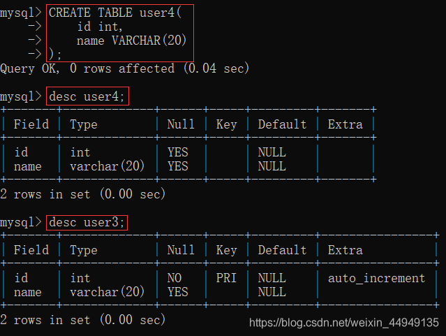 mysql 增加联合主键 mysql建立联合主键_主键_18