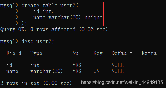 mysql 增加联合主键 mysql建立联合主键_字段_25