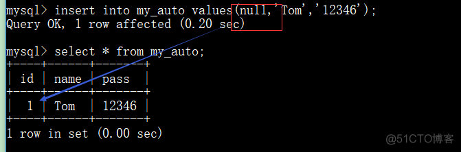 mysql 自增主键 步长设置 mysql设置主键自增长初始值_MySQL基础_09