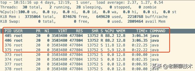 java查询cpu使用率 java查看cpu_堆栈_05