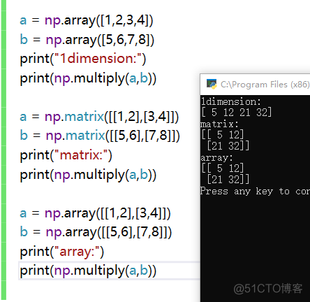 python矩阵变量 矩阵在python_数组