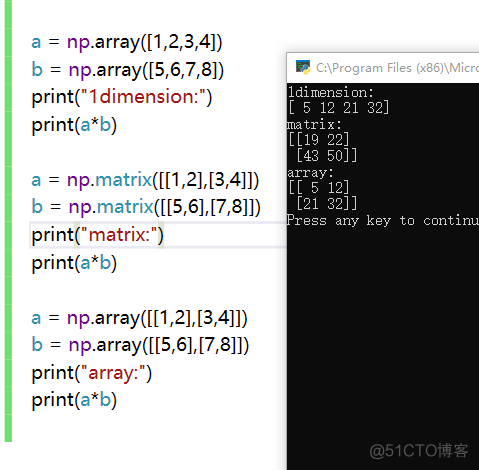 python矩阵变量 矩阵在python_二维_03