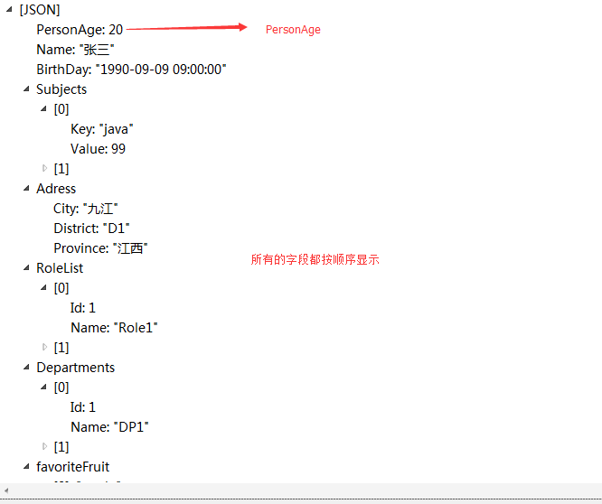 java 对象json 序列化 json序列化顺序_List_06